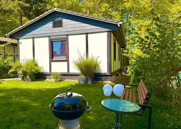 度假居 Blockhuette Im Wald In Der Eifel
